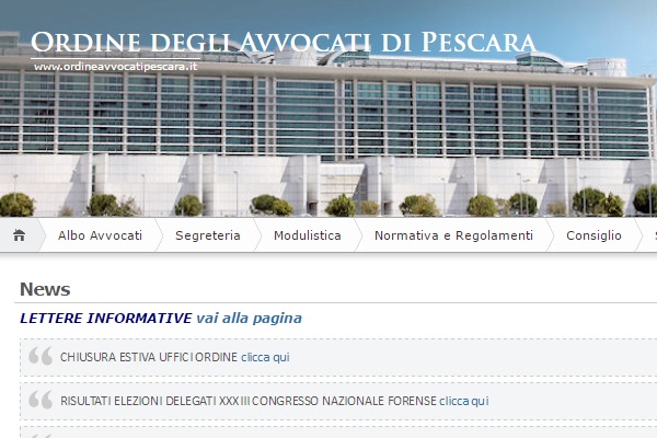 Abruzzo: concorso per “posto fisso” a Pescara
