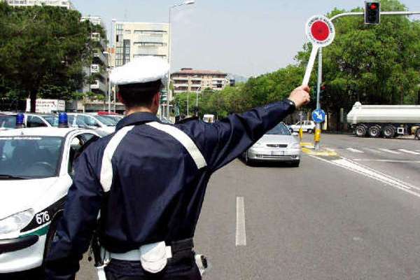 Vigili urbani in Campania