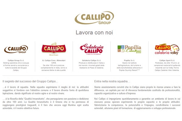 Calabria: selezioni nel gruppo Callipo