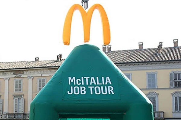 Campania, 40 posti di lavoro da McDonald’s